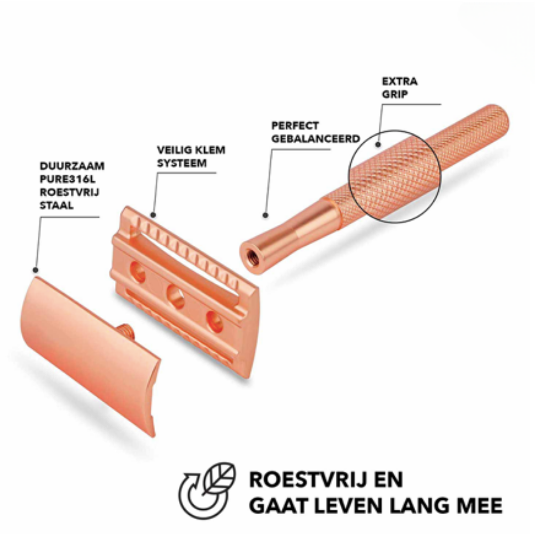 Safety razor™- Beter Voor huid & Natuur