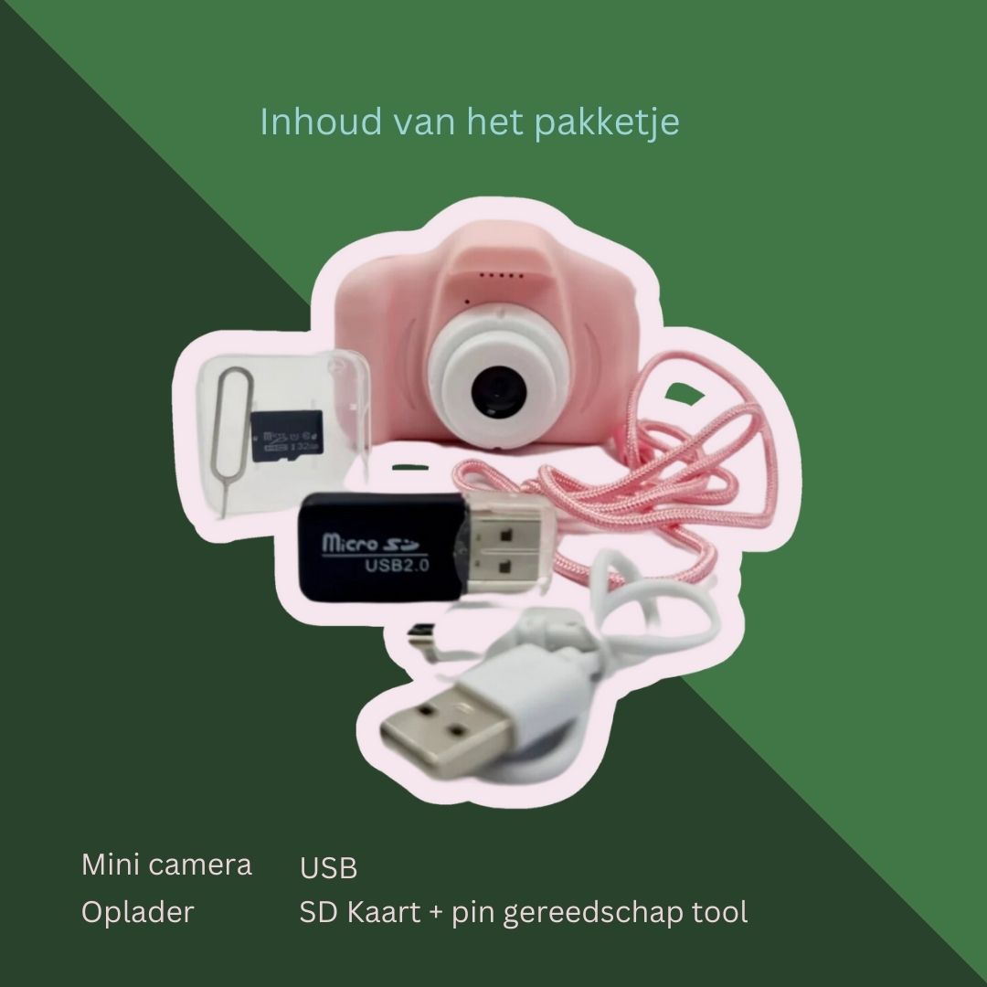 Retro Mini Camera  - maak de leukste herinneringen