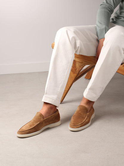 Suede Yacht Loafers Heren