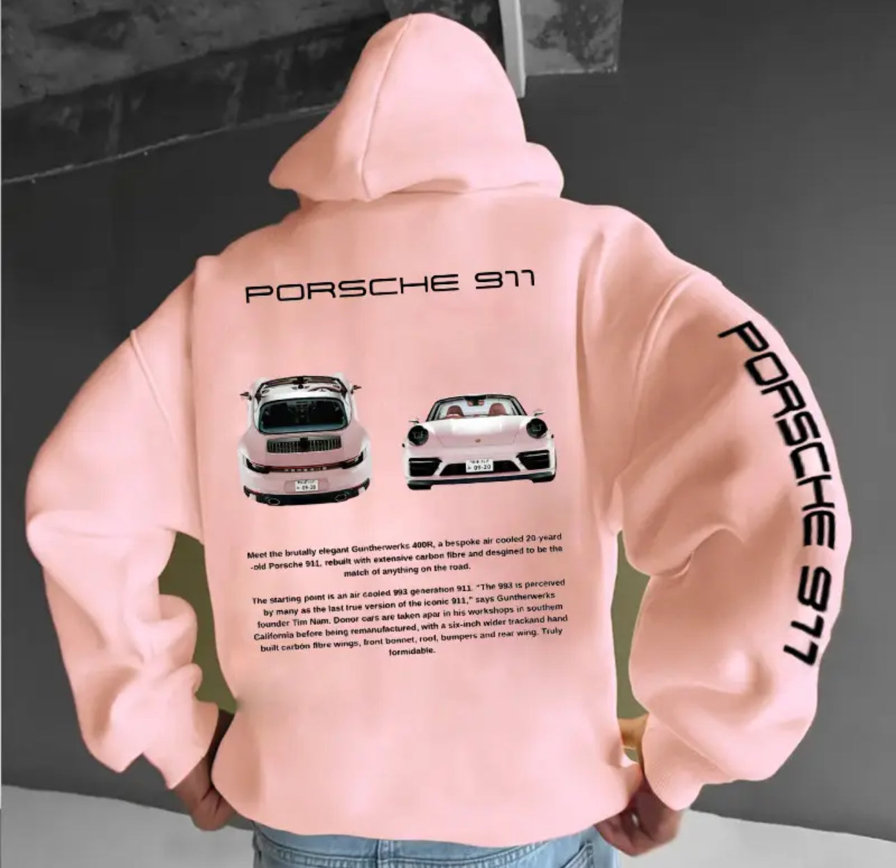 De Oversized Porsche Hoodie