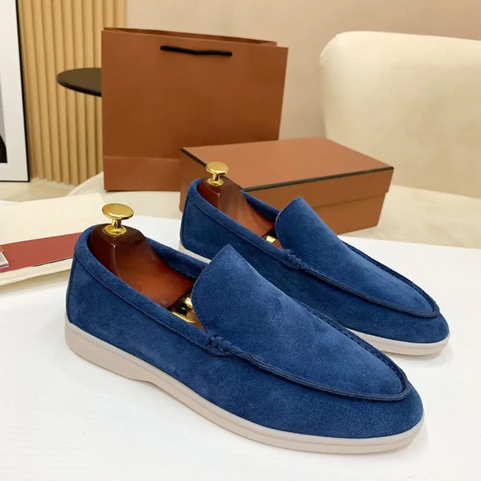 Suede Yacht Loafers Heren