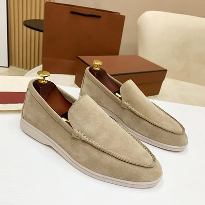 Suede Yacht Loafers Heren