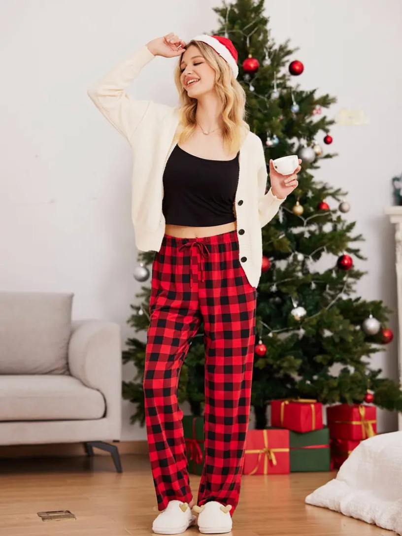 Kerst pyjamabroek - 1+1 Gratis