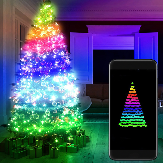 RemoteTwinkle™ - Kerstboomverlichting op afstand bestuurbaar!