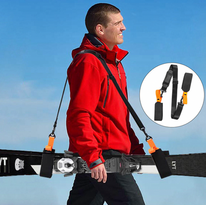 SlopeStrap™ - Dé Oplossing Voor Het Dragen Van Jouw Ski's!