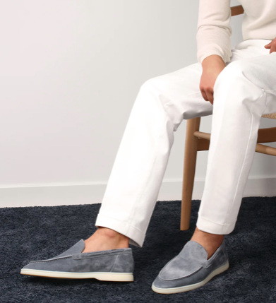 Suede Yacht Loafers Heren